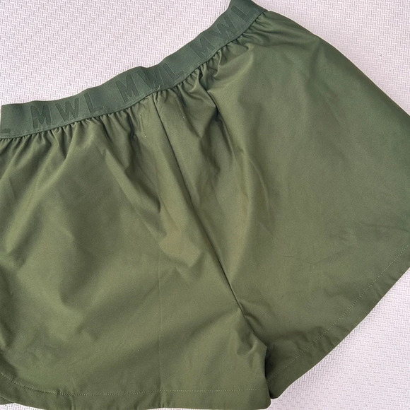 Madewell MWL Allways Pull-On Olive Kale Green Shorts NWT Medium - Picture 7 of 8